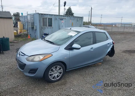 2013 Mazda Mazda2 Sport from USA, damaged, VIN JM1DE1KZ1D0158986